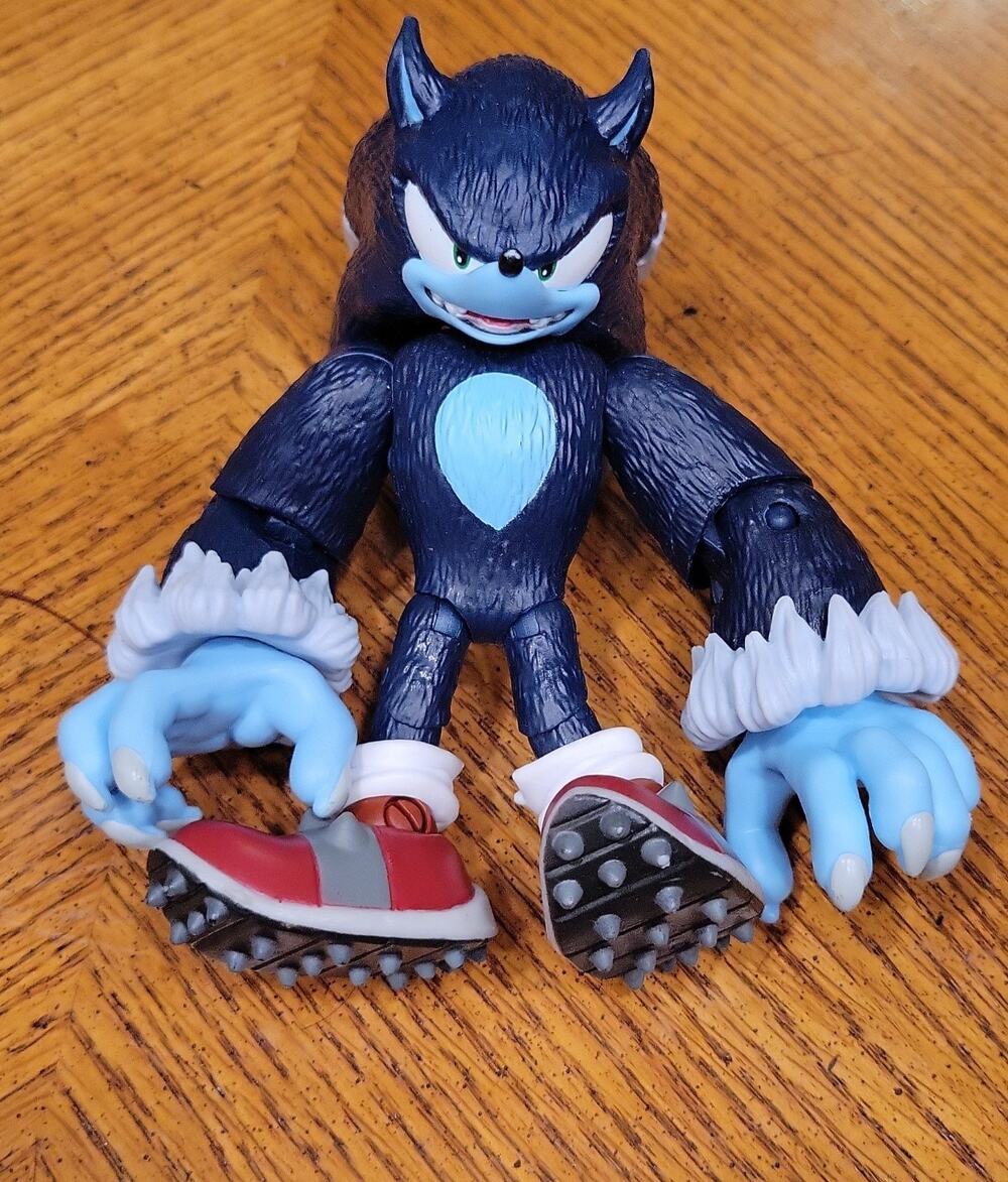 Sonic The Hedgehog Sonic Unleashed Werehog Figure Great Shape